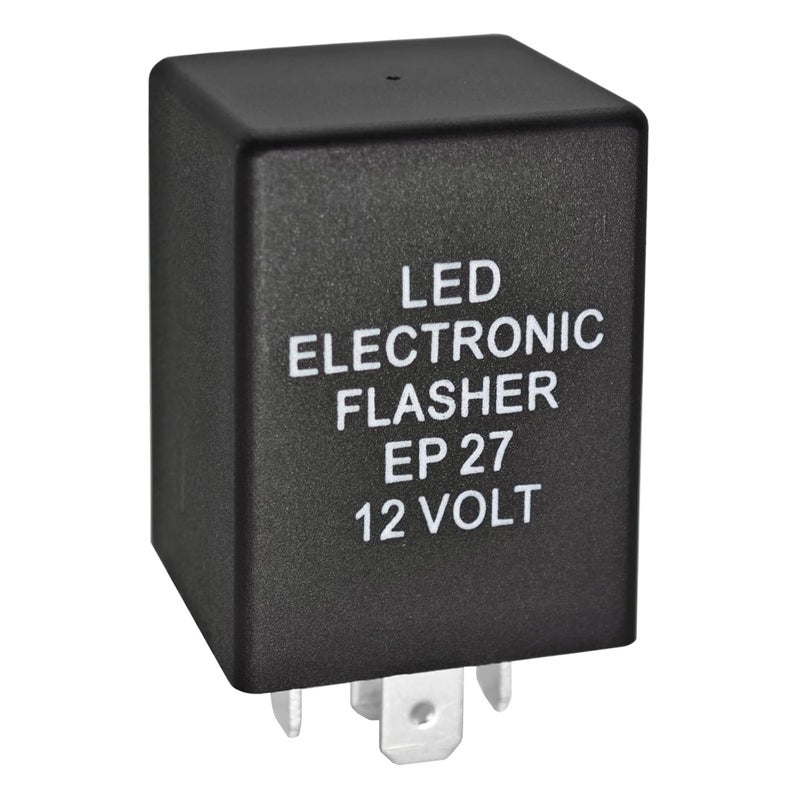 Formiden 5-Pin EP27 FL27 Electronic LED Flasher Relay for Fixing Hyper Flash Issue in LED Turn Signal Bulbs - Image 1